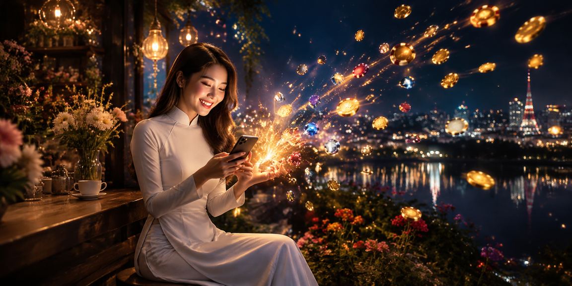 Casino di động tại Đà Lạt với hình ảnh cô gái áo dài